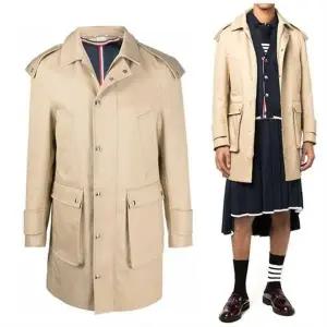 [톰브라운] 남성 삼선 레인 코트 154881215