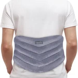 허리 를 위한 REVIX 전자레인지 히팅 패드 습열이 있는 핸즈프리 웨어러블 랩 무향 핫 또는 콜드 테라피 팩