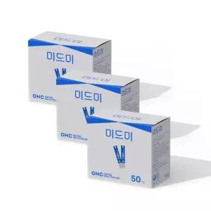 [오상헬스케어] 미드미 혈당시험지 3박스 150매(27년08월) 혈당측정 검사지 스트립