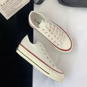 보세 캔버스 운동화 남녀 깔끔한 로우 스니커즈 단화 캔버스화 여자캔버스화 단화