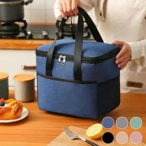 [패션] 깔끔한 디자인 토트보온 보냉 URD441 데일리홈시크 캐주얼 슬링백 버스 무지