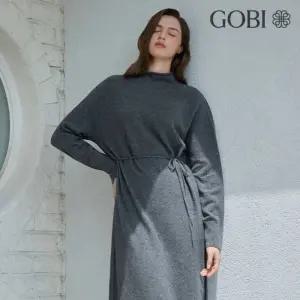 런칭가 499000원 고비 GOBI 캐시미어100 스트링 원피스1189058