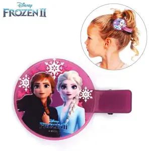 [알티피아]한정특가) 라엘 겨울왕국2 원형 스팽글 집게핀 (진퍼플)