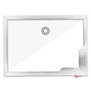 보석십자수액자 우드 실버 고급형 30x60 슬림ssu650