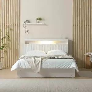 히트가구 HZ1221 호텔식 LED 수납 침대Q 230 1color