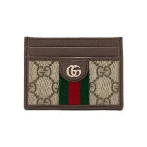 [명품] 26SS 오피디아 베이지 브라운 카드지갑 838486FAE0L 9746