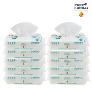 베이킹소다 주방행주 티슈 80매x10팩(800매)/일회용행주/물걸레청소포