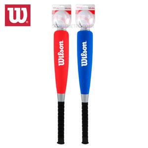 윌슨 폼배트 스펀지 야구배트 공세트 어린이 야구방망이 레드 블루