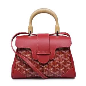 [중고명품] 레드 사이공 미니 토트백