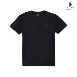 [폴로]랄프로렌 클래식핏 남녀공용 블랙 반팔 티셔츠