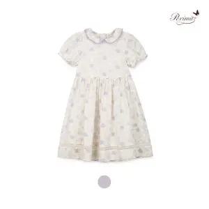 [대구백화점] [페리미츠] 여름 여아 퍼플 플라워 반팔 원피스(P2521O655)