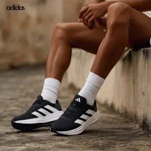[아디다스] 갤럭시 7 남자 러닝화 운동화 검흰 ID8760