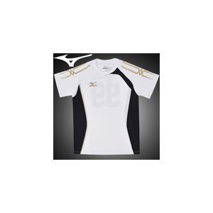 [MIZUNO]미즈노 야구 반팔 하계티 32MA501401 화이트/통기성 우수