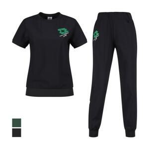 보스케 여성 여름 골프웨어 티셔츠 밴딩 조거팬츠 세트 BQ232132