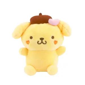 산리오 큐티 가방 고리 폼폼푸린/키링 어린이 선물용 캐릭터 봉제 인형 열쇠 악세사리 장식 미니 걸이 키