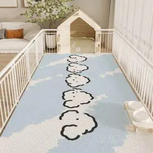 애완동물 방수 매트 개 울타리 카펫 미끄럼 방지 패드