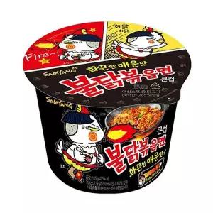 큰컵라면 삼양 불닭볶음면 105g 8개