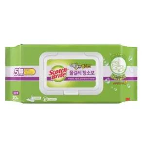 3M 물걸레 청소포 일회용 청소 물티슈 표준 28cmx21cm/사무실/청소용/정전기/티슈/물걸레포/부직포/업소