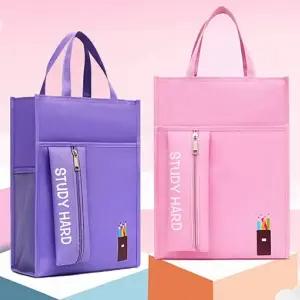 스터디 토트 보조 가방 학생 학원 책가방 어린이 소풍가방