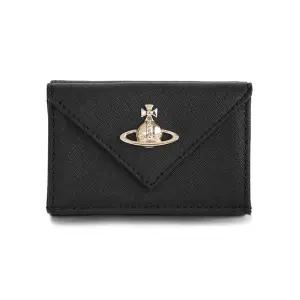 [명품] 26SS ORB 로고 엔벨로프 사피아노 반지갑 블랙 5115002EW L001N N402