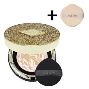 최신상 에이지20s 팩트 앰플 에센스 럭스 골드 에디션 21호 본품+퍼프, 14g