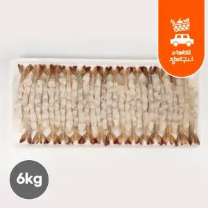 노바시새우 30미 6kg (300gx20팩) 냉동 손질 튀김용 새우 제수용 꼬지용