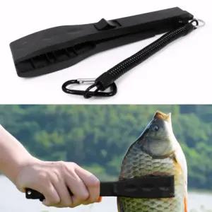 톱니형 물고기 낚시집게 바다 민물 낚시 물고기잡기도구 블랙