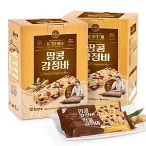 땅콩강정바 (12개입) 480g x 2개 묶음