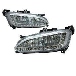 현대 산타페 맥스크루즈 2013 앞 범퍼 안개등 DRL 주간 주행등 헤드라이트 2