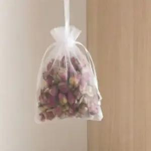 망사 포푸리 주머니 10p 포푸리망 소품 포장 향기 컬러 방향제 라임 오간자 소품주머니