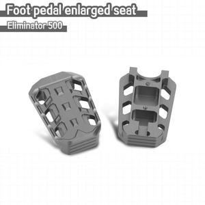Kawasaki Eliminator 500 바이크 오토바이 앞 풋 브레이크 레버 발판 페달 확대 확장 패드