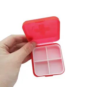 휴대용약통 4구 알약케이스 소분용기