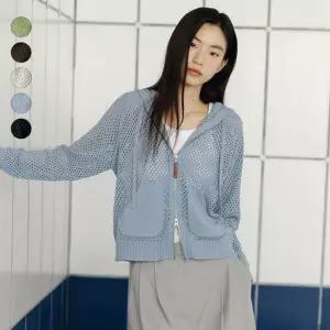 [마리본]크로셰 후드집업 5종택1