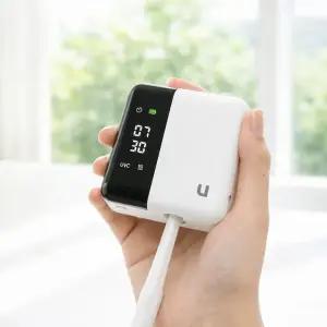 유토렉스 UV-C살균 히팅송풍건조살균 벽걸이 휴대용 무선칫솔살균기 클린핏