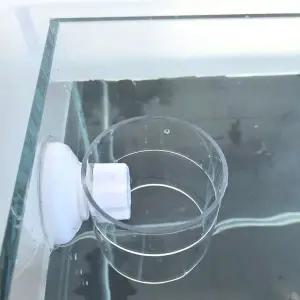 흡착식 먹이 어항용품 열대어 급식기 수족관 물고기키우기