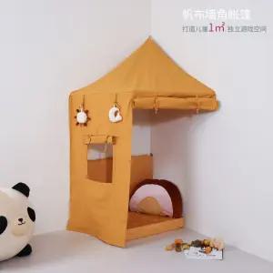 순면 코너형 어린이 텐트 캔버스 미니 텐트 코너텐트 어린이 아지트 텐트 벽부착캐노피