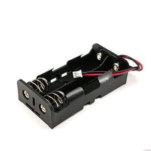 18650 배터리 거치대 케이스 박스, 와이어 리드 포함, PH 2.0 단자 3.7V 병렬 연결 DIY