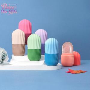 아이스 롤러 얼굴 리프팅 컨투어링 도구 실리콘 큐브 트레이 글로브 볼 마사저 뷰티 스킨케어