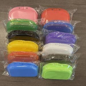 30개 휴대용  교정기 케이스 - 및 틀니 보관 상자, 위생적