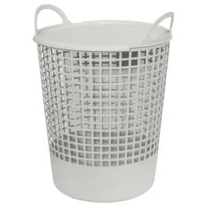 [에스에스_63]뚜껑 다용도 세탁 소품 옷바구니 보관함 1P