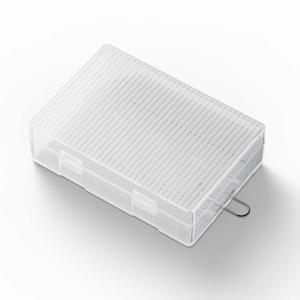 소샤인 하드 플라스틱 보관함 CR123 21700 26650 내구성 배터리 케이스 홀더 2 4 슬롯 컨테이너 박스