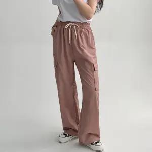 [에이와비] [150.160ver] 썸머나일론카고와이드팬츠 -키작녀/기장선택/4color