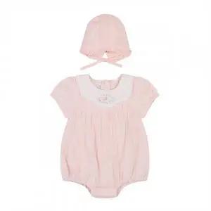 [롯데백화점]아가방 로지프릴반팔바디수트(모자)(PINK) 01S327956