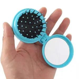 [골드스마일]빗 거울 세트 접이식빗 접이식거울 휴대용브러쉬