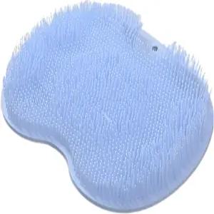 샤워용 발 청소 스크러버 매트 마사지 목욕 흡입 컵이 있는 부드러운 칫솔모 순환 및 위생 촉진 욕실 스파