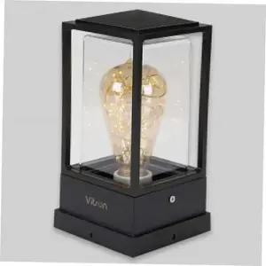 카페 테라스조명 펜스조명 문주등 블랙 주택조명 입구조명 100x100xH220