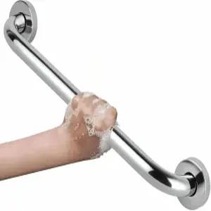 샤워용 그랩 바 욕실 노인용 12인치 304 스테인리스 스틸 미끄럼 방지 손잡이 욕조용 핸디캡 화장실 계단