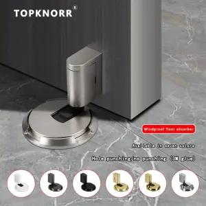 자석도어스토퍼 현관문 말발굽 노펀치 문짝 흡입 방풍 지상 충돌 방지 스토퍼 가정용 충격