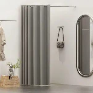 코너커튼 옷가게 탈의실 커튼 코너 피팅 간이