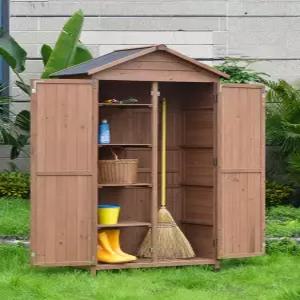 농기구 간이창고 나무 수납함 옥상 창고 캐비닛 야외 보관함